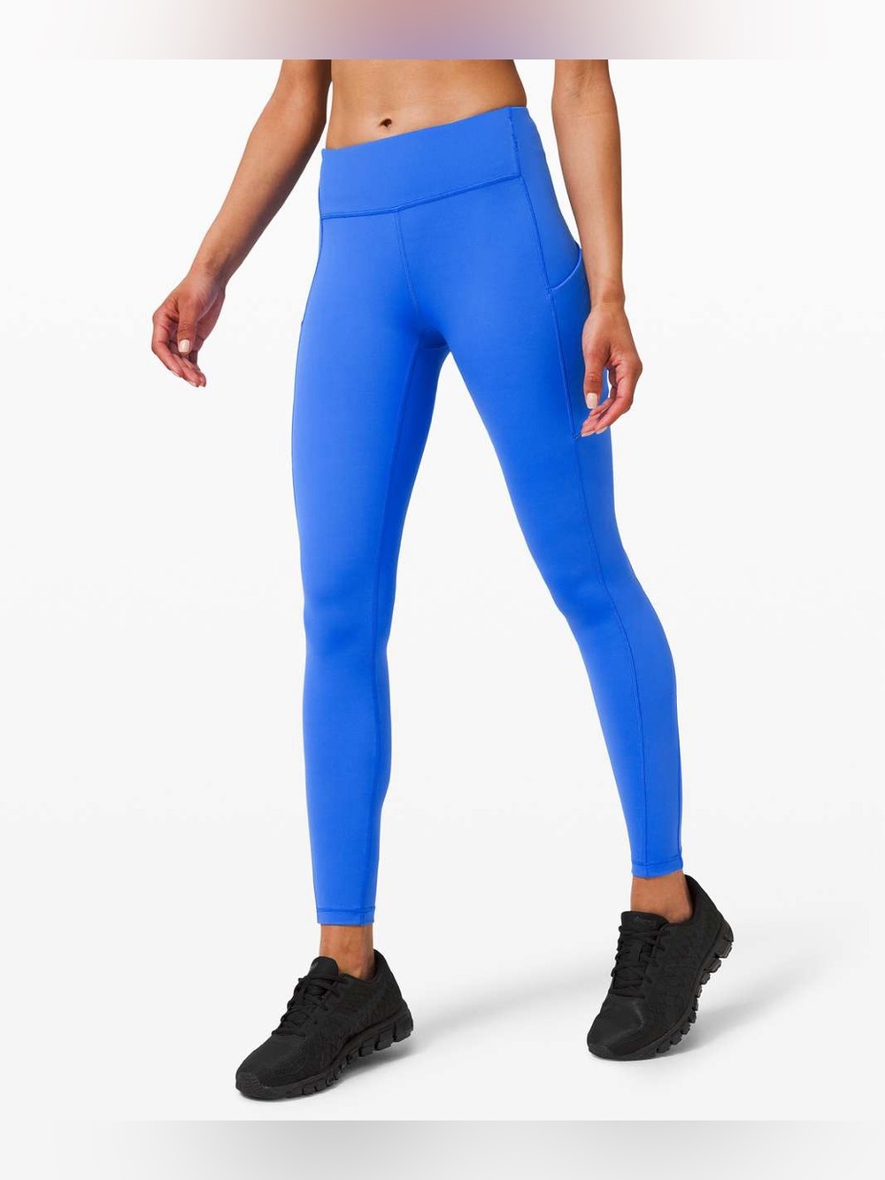 Lululemon Speed Up tight leggings wild bluebell blue gym